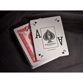 Bicycle Pro Poker Peek pokerio kortos Raudonos